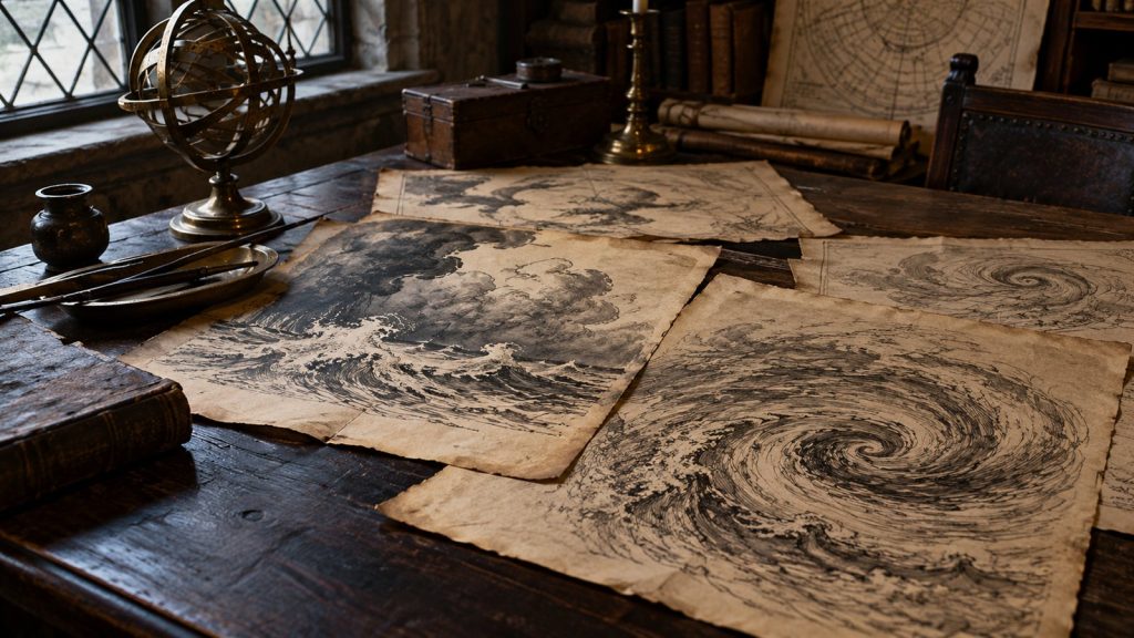 Leonardo da Vinci va estudiar la fúria dels aiguats des de la ciència cap a 1518