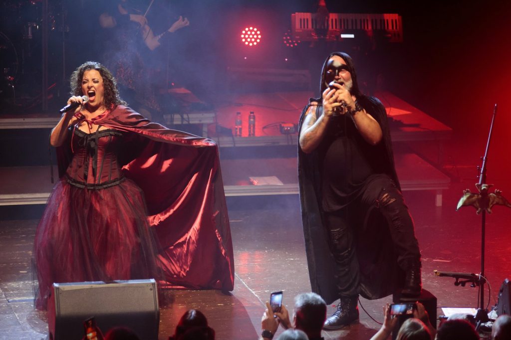 Les sopranos de Najash en un moment del concert
