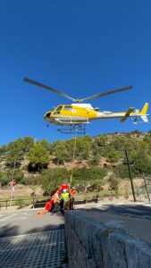 PortsIB reprèn amb un helicòpter les obres de l’embarcador de sa Dragonera, pressupostades en 1,09 milions d’euros