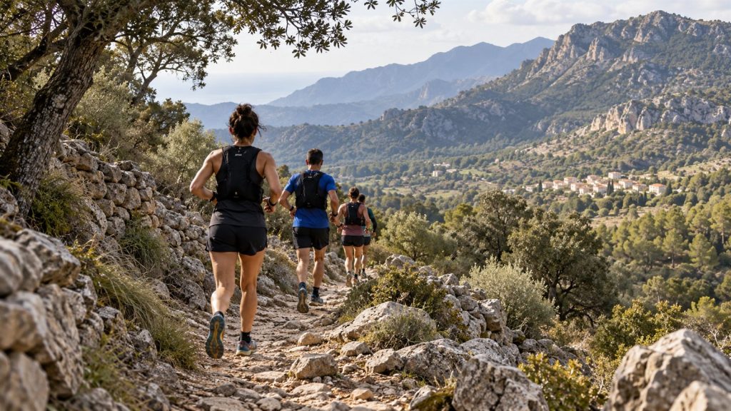 Selva acull la sortida de la cursa de 56 quilòmetres de Mallorca Serra de Tramuntana by UTMB