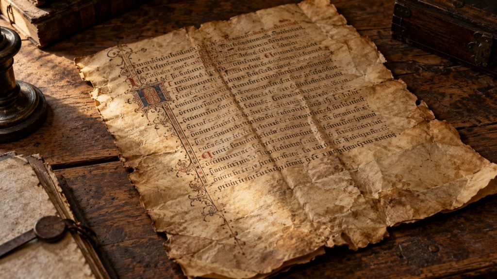 Troben a Brighton sis fulls perduts d’un manuscrit catòlic del segle XV que va signar un alt càrrec d’Enric VIII