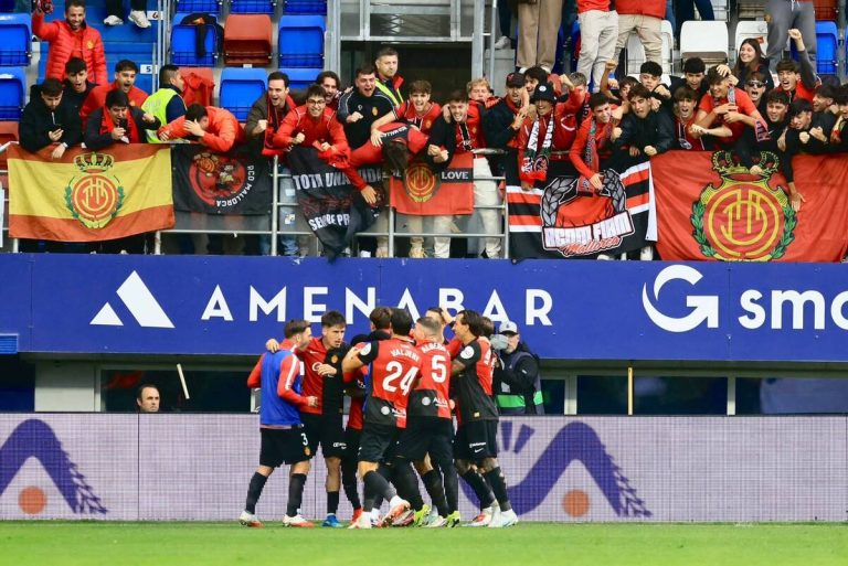 Un penal en el minut 94 priva el RCD Mallorca de la victoria a Ipurua (1-1)