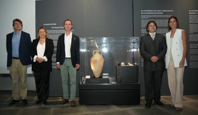 Una àmfora de ses Fontanelles s’exposa durant sis mesos al Museu Nacional d’Arqueologia Subaquàtica